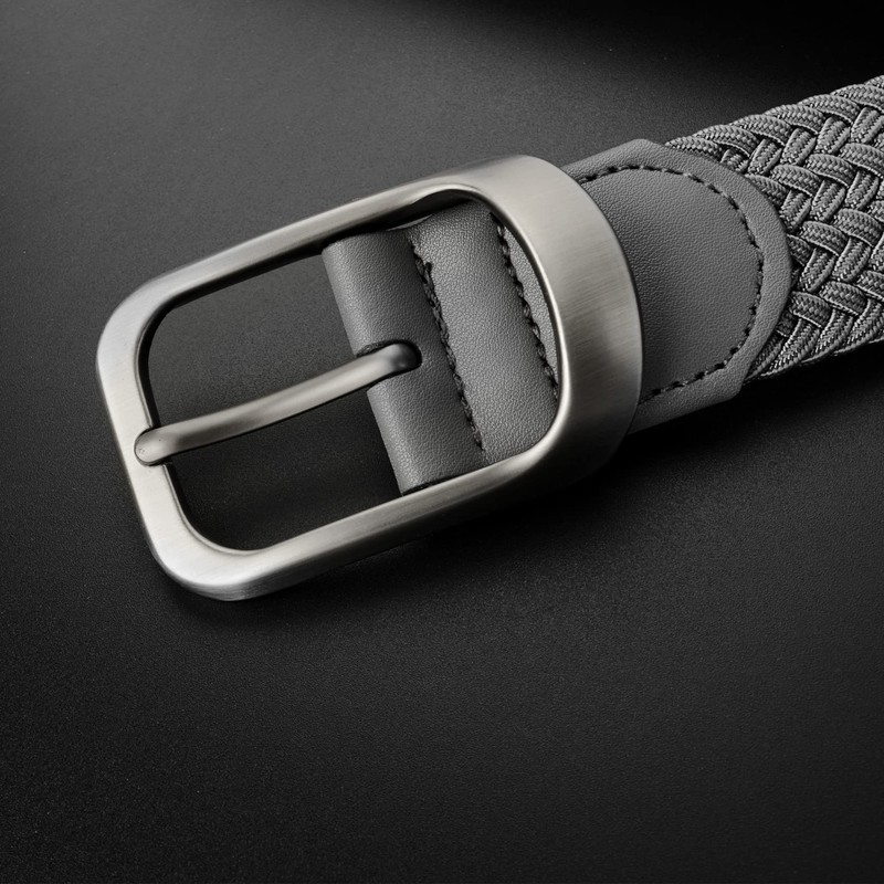 Drizzte Men's Plus Size 110-180 cm Work Elastic Stretch Belt