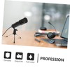Kisangel 1 Set USB Microphone for Live Streaming Recording Durable
