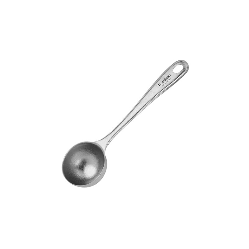 Ti artisan Titanium Coffee Measuring Scoop 20ml, Titanium Coffee Beans