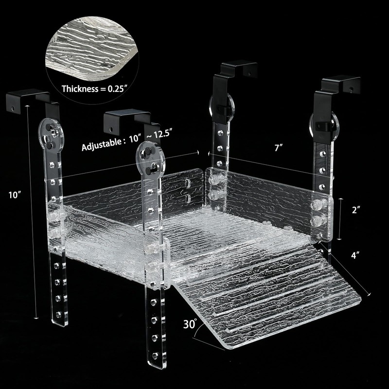 Hanging Turtle Basking Platform for Aquatic 20 55 Gallon, 40