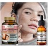 Crema blanca para blanquear la piel oscura suero ultra brillante