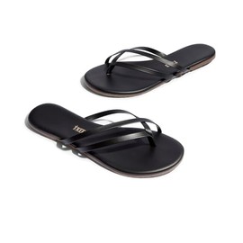 TKEES Women's Liri Flip-Flop, Black, 11