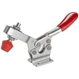 DE STA CO 215-U Horizontal Handle Hold Down Action Clamp with U-Shaped Bar and Flanged Base