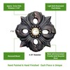 Waterwood Solid Brass Avalon Doorbell in Oil Rubbed Bronze -