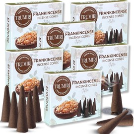 Frankincense - Scented Incense Cones - Total 60 Cone Incense - Six Packs of 10 Insence Cones - Incense Cones Scented - Cone Incense Scents - Insense Cones - Inscent Cones