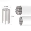 Stainless Steel Downspout Drain Guard, 50/75/110/160mm Anti-Clog Leaf Strainer