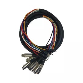 Cable Up CU/SU503 10' XLR Female to RCA Male Audio Snake (8-Channel)