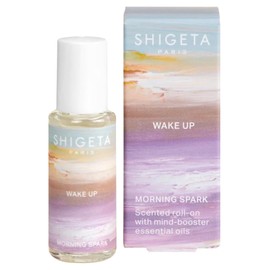 SHIGETA Essential Oil Roll On Morning Spark Wake-up 6ml Ginger, Manuka, Oregano