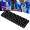 Keyboard 68 Key White Light Three Mode Black Mechanical Keyboard