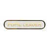 Capricornone Pupil Leader White Gel Domed School Bar Badge