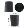 和気産業 ゴム栓 工業用 黒 上径:28mm 下径:23mm 高さ:30mm 試験管 ビン 塩ビパイプ