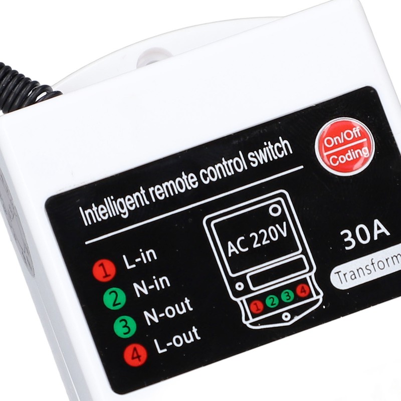 Single Phase Remote Control Switch 1000m Long Distance Smart Power