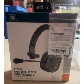 Delton 20X Wireless Computer Headset, DBTHEAD20X