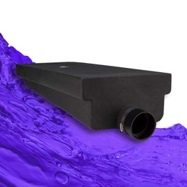 RecPro 14 Gallon RV Holding Tank | 40" x 14 1/2" x 8" | Black Waste Water | 0215H | Made in America