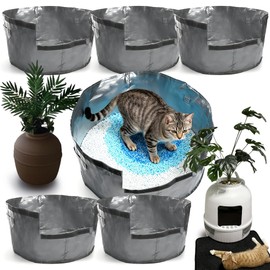 Purifylogix 6PCS Cat Litter Box Liners for Hidden Cat Litter Box