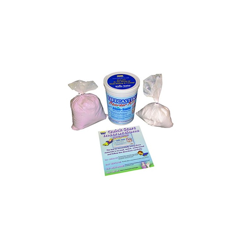 Life Casting Starter Kit With Alja-Safe Alginate