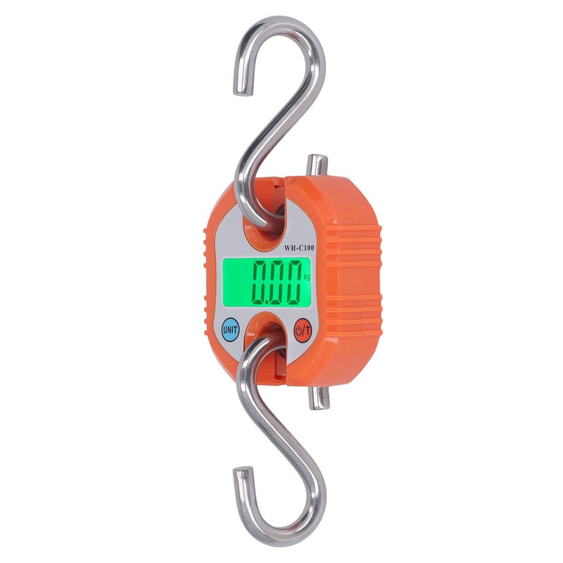 Hanging Scale LCD Digital Display 150KG Range Weighing Tool for