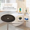 Kalitro Toilet Paper Holder Freestanding with Big Shelf, 4 Rolls