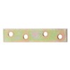 Connecting Plate Narrow Large Pack Yellow-Galvanised 80 x 15 mm