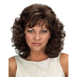 Tony of Beverly Womens Synthetic Wig ''Manhattan''-30: Medium Auburn