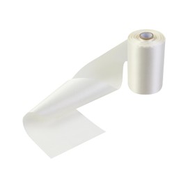 Nicerity Satin Ribbon 4inch Wide Polyester Ivory Ribbon for Gift Wrapping Weddings Party Hair Bow Invitation Decorations and More (White)