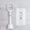 Premium Portable Pet Waste Scooper with Bags – White |