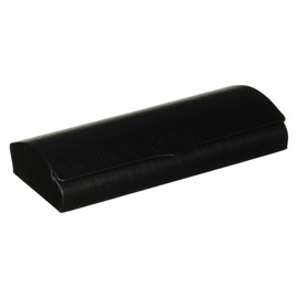 Tacy Case, Glasses Case, Stylish, Hard Case, Magnetic, Aluminum, Polyurethane, Black, Thin HY-8113-2