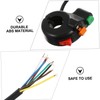 FUNOMOCYA Motorcycle Control Switch for Headlight Horn and Turn Signal