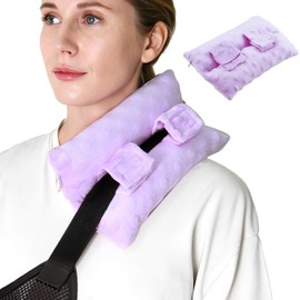 Neck Cushion Shoulder Strap Pad for Arm Sling, Strap Padding for Shoulder Elbow Wrist Injury Support, Neck Shoulder Support Cushion Pad Pillow Plush Dot Lavender