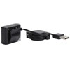 Webcam Clipon USB2.0 Camera with Retractable Cable 640 x 480