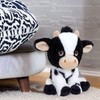 Deluxe Paws Plush Cuddly Soft Eco Toys 100% Recycled (Cow)