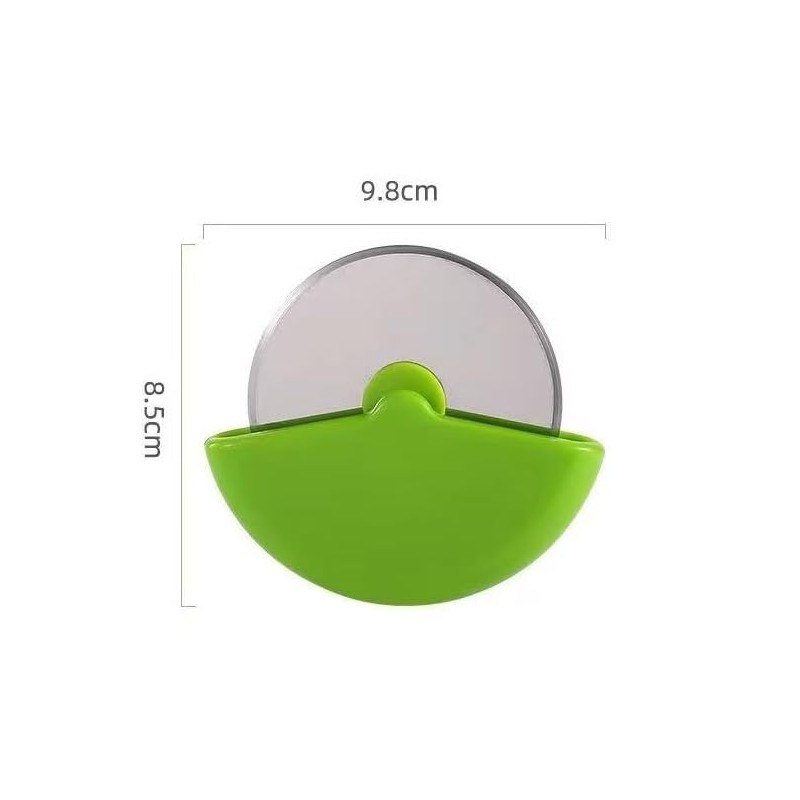 Pizza Cutter Wheel Pack of 2 with Protective Blade Cover,