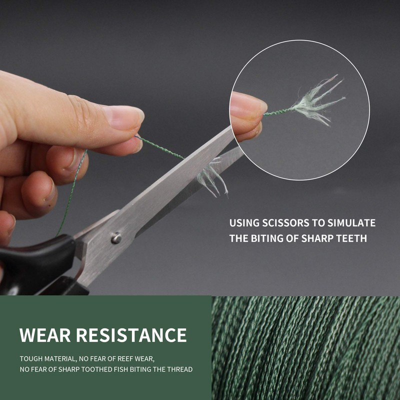 Croch Braided Fishing Line, 300 m / 500 m /