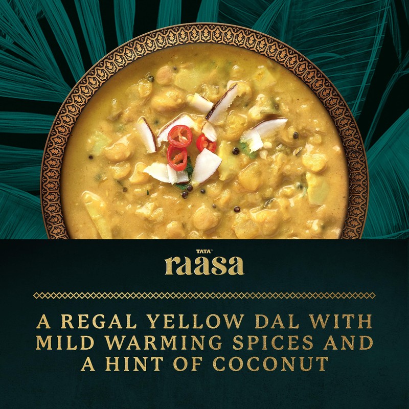 Tata Raasa Rich Coconut Lentils, Vegan Friendly, Non-GMO, 10 Ounce