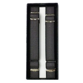 Peace Kobo Armband, Ribbon Rubber, 02. black/gray