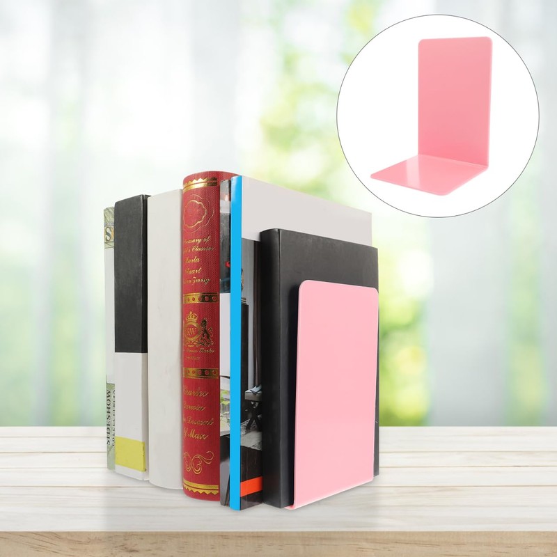 ibasenice 2pcs Office Accessories Bookshelf Book Stand Reading Book Stand