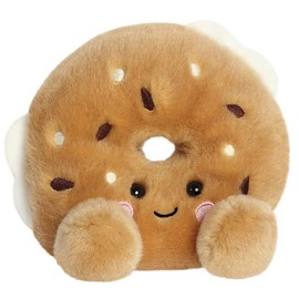 Aurora, 33940, Palm Pals Tony Everything Bagel 5In, Soft Toy, Brown