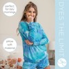 Hello Mello Dyes The Limit Lounge Top, Aqua S/M