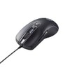 Elecom M-G01URBK Gaming Mouse, 5 Buttons, High Performance Gaming Sensor,