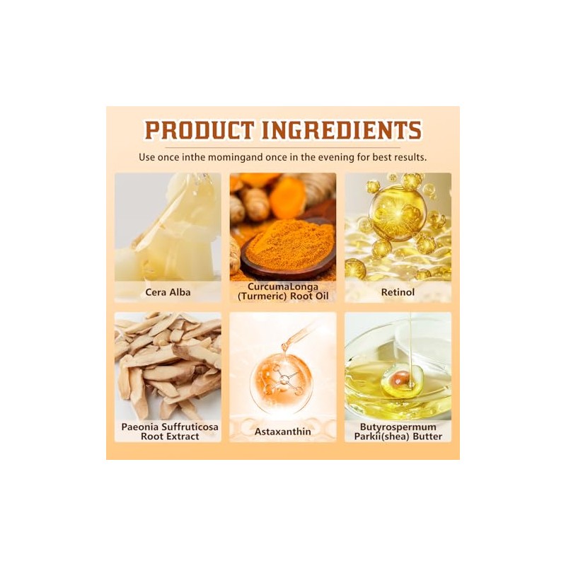 Baysea Turmeric Eye Stick for Dark Circles and Puffiness