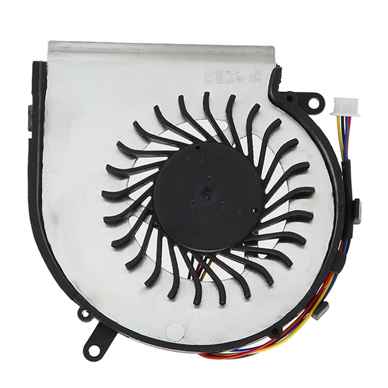 Cooling Fan 4 Pin Aluminum Alloy ABS Easy Replaceable Laptop