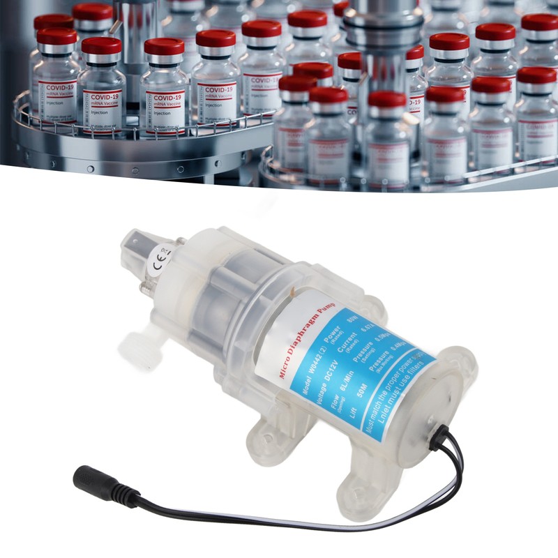Micro Diaphragm Pump Small Light Portable Low Noise Self Priming