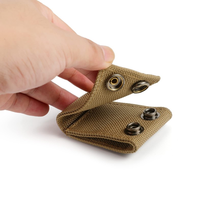 Tactical Handcuff Strap Holder Case Heavy Duty Nylon Single/Double Snap