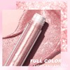 Metallic Shine Liquid Lip Gloss, Glitter Pink Liquid Lipstick for