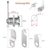 Cabinet Lock,Drawer Lock,Generic Drawer Lock Locker Locks，Standard Size cam Lock