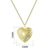 Philip Jones Gold Plated Heart Locket