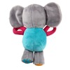 GiGwi (GiGwi) Dog Toy, Plush Friends Puffy Animal Elephant