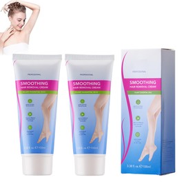Smoothing Hair Removal Cream, Gentle and Effective, with Aloe Vera Extract for Soft and Moisture-Proof Skin, Suitable for Full Body Use Including Armpits and Legs