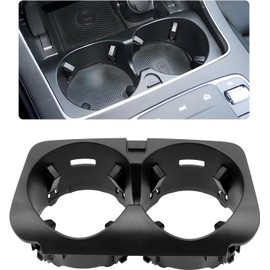 Car Center Console Cup Holder Cup Holder Compatible with C Class W205 E Class W213 V Class W447 GLC Class W253 Mercedes Cup Holder Black A2056800691