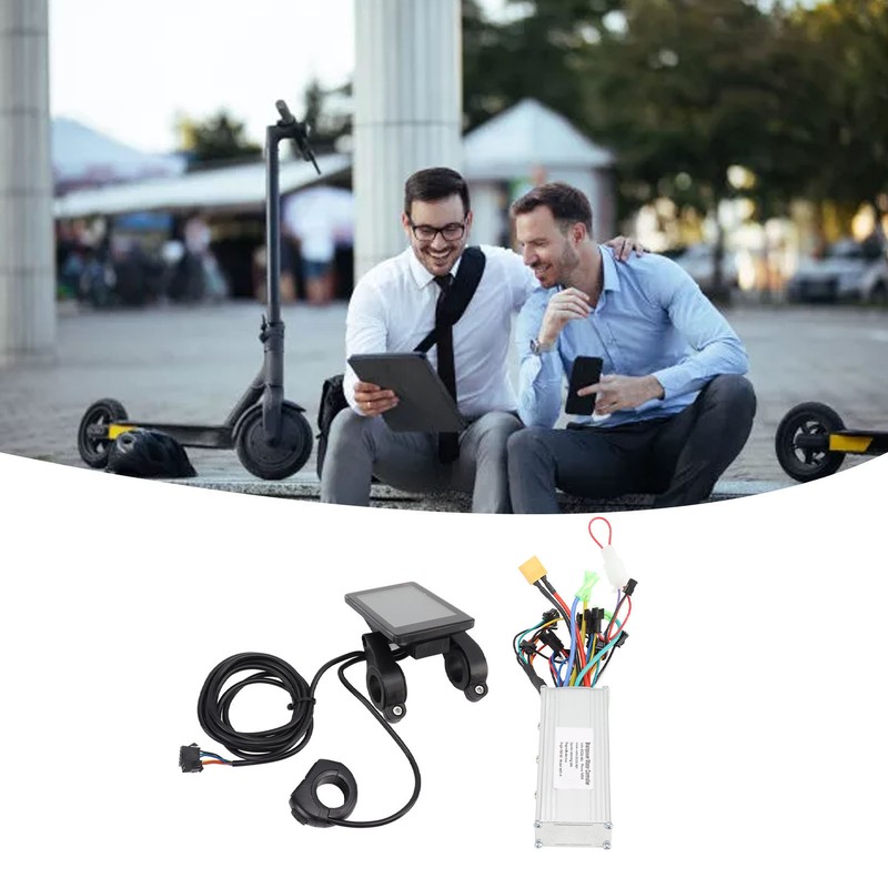 Electric Bike Brushless Controller M6T LCD Display 36/48V 500W ABS
